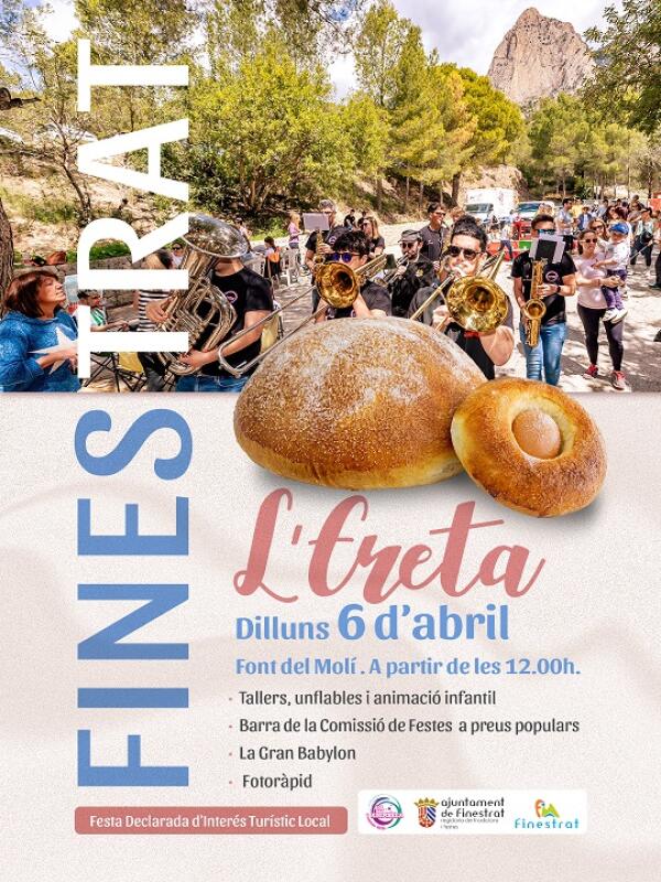 El lunes de Pascua, 6 de abril, Finestrat celebra la Festa de L&rsquo;Ereta, declarada de Inter&eacute;s Tur&iacute;stico Local