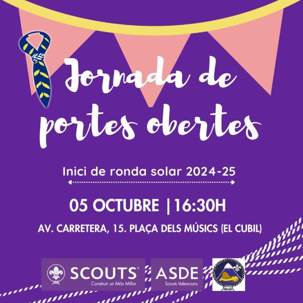 “Jornada de Puertas Abiertas” del Grup Scout La Nucía este sábado 