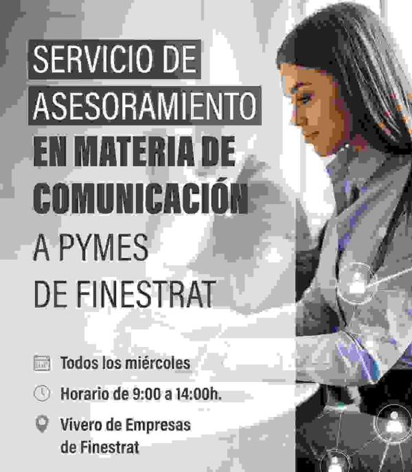El Ayuntamiento pone en marcha un servicio de asesoramiento en materia de comunicaci&oacute;n para las PYMES de Finestrat.