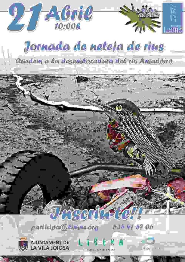 La Vila &middot; La Fundaci&oacute;n Limne y Medio Ambiente organizan una limpieza en la desembocadura del r&iacute;o Amadorio