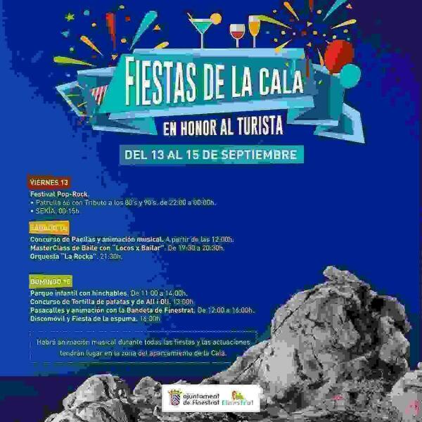 La Cala de Finestrat  celebra este fin de semana sus fiestas en honor al Turista  