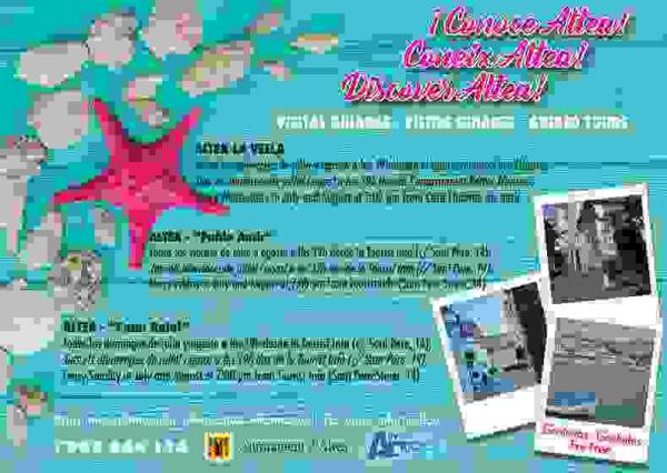 La Concejal&iacute;a de Turismo impulsa visitas guiadas para conocer Altea