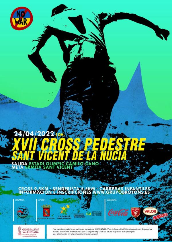 Este domingo Cross Pedestre de Sant Vicent de La Nucía 