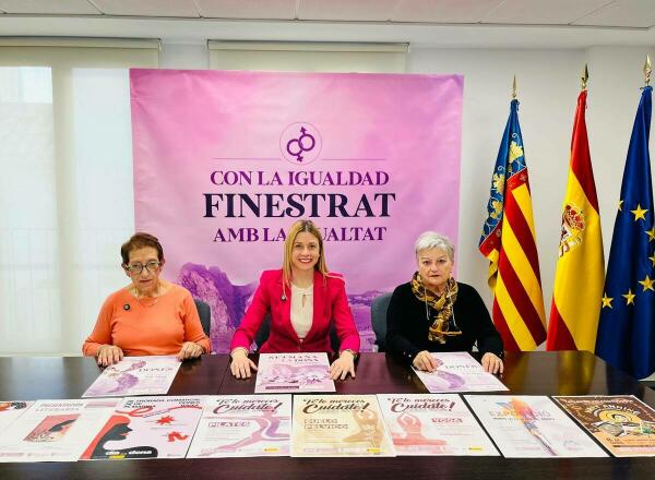 Finestrat celebra del 2 al 6 de marzo la Setmana de la Dona con el lema &ldquo;Dones que fem poble&rdquo; 