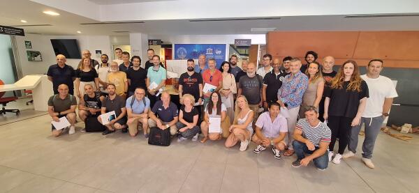 Gran éxito del II Seminario de Buceo Científico Aplicado al Patrimonio celebrado en Villajoyosa