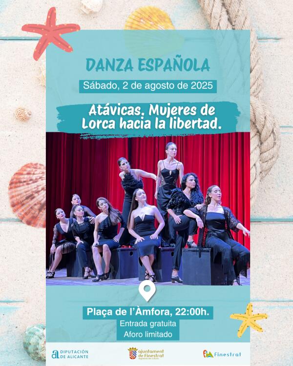 NEIRA & SANTAMARÍA VUELVEN A LA CALA DE FINESTRAT CON ATÁVICAS. MUJERES DE LORCA HACIA LA LIBERTAD