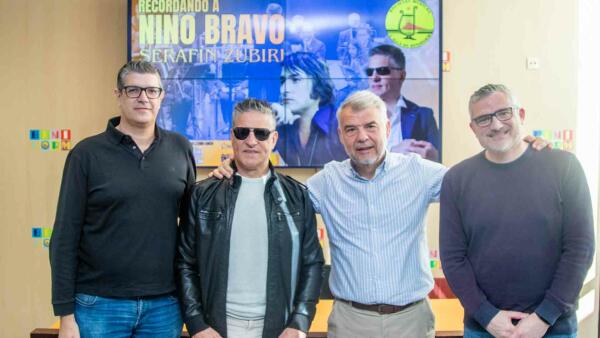 Seraf&iacute;n Zubiri y la Societat Musical L&rsquo;Illa se unen para homenajear a Nino Bravo en Benidorm