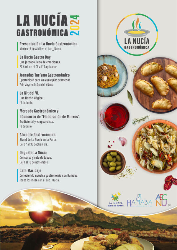 La Nucía promocionará su gastronomía a través de diferentes eventos, rutas y concursos 