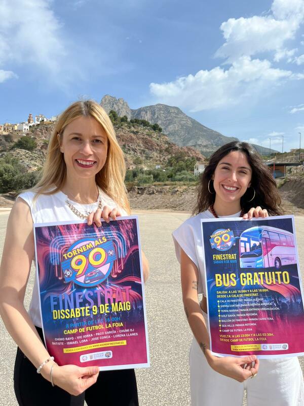 Tornem als 90: Finestrat REMEMBER en Finestrat el s&aacute;bado 9 de mayo