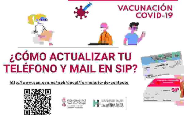 La concejalía de Sanidad de l’Alfàs te recomienda actualizar los datos de tu tarjeta sanitaria