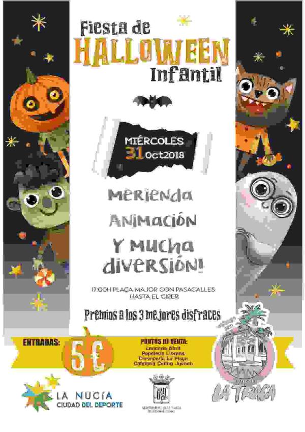 La Nuc&iacute;a &middot; Fiesta Infantil de Halloween dels Majorals 2019