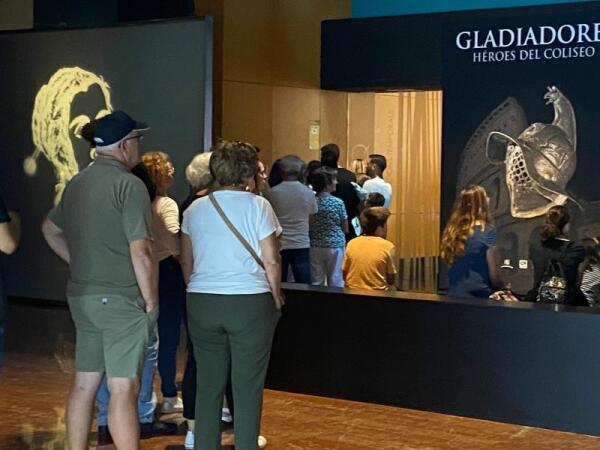 La exposición Gladiadores se despide del MARQ este fin de semana con unas jornadas de puertas abiertas  