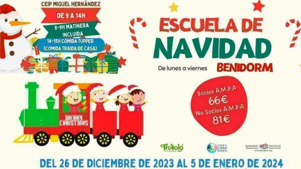 Benidorm tendrá una ‘Escuela de Navidad’ para facilitar la conciliación de las familias durante las vacaciones escolares