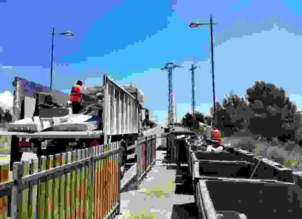 Finestrat intensifica la vigilancia para evitar los vertidos incontrolados