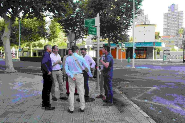Benidorm &middot; El tramo de la avenida Mediterr&aacute;neo entre Europa y Atmella del Mar estrenar&aacute; asfaltado este verano