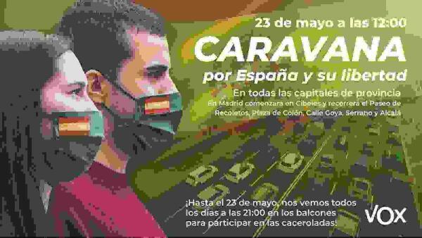 Caravana por la libertad. #FaseLibertad