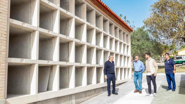 Benidorm finaliza la construcci&oacute;n de un nuevo bloque con 96 nichos en el cementerio de Sant Jaume  