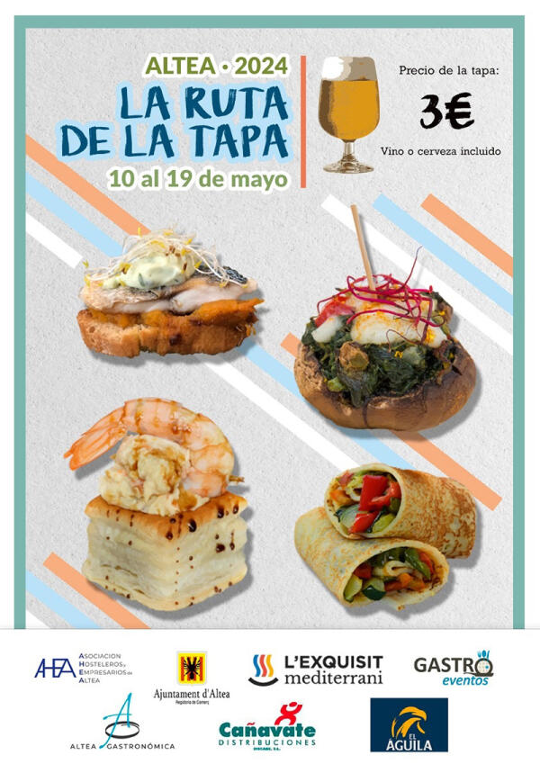 La Ruta de la Tapa ofrece 24 propuestas diferentes