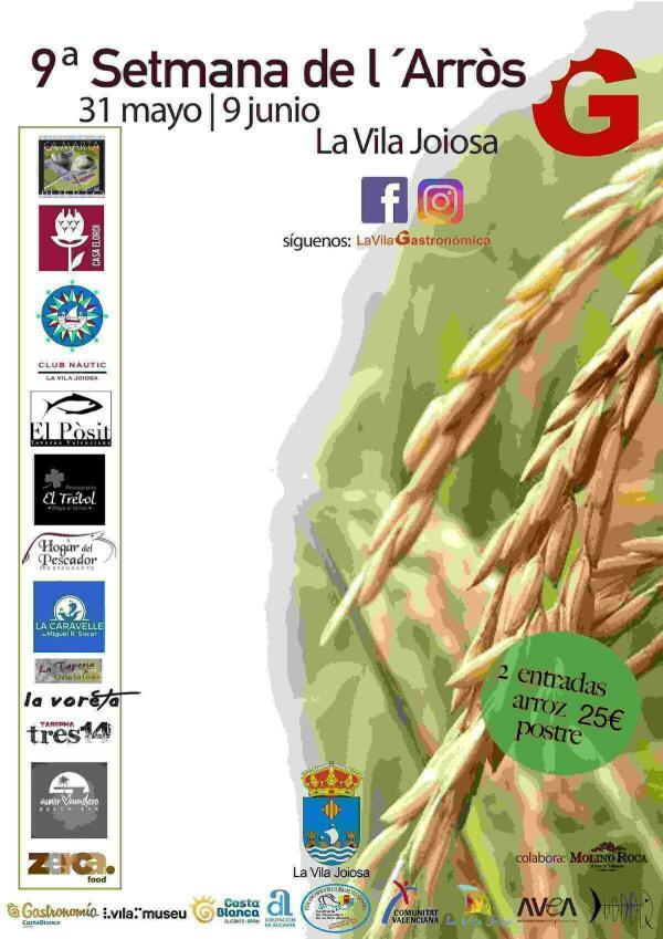 La Vila Joiosa celebra la ‘IX Setmana de l’Arròs’