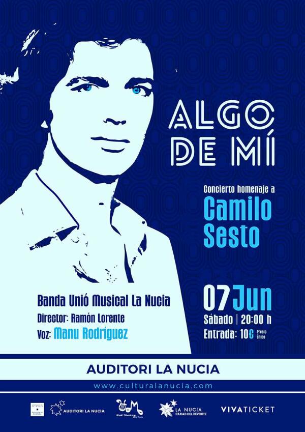 Concierto Homenaje a Camilo Sesto de la Unió Musical de La Nucía