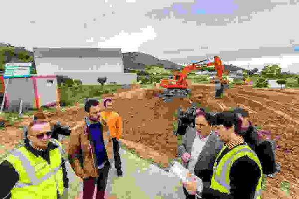 Finestrat inicia las obras de urbanizaci&oacute;n de los accesos a la zona polideportiva de la Foia