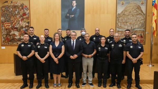 Benidorm incorpora 12 nuevos agentes interinos a la Policía Local 