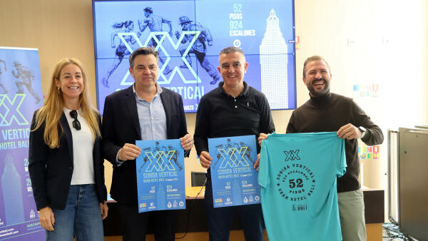 M&aacute;s de 550 deportistas tomar&aacute;n parte este s&aacute;bado en la XX Subida Vertical al Gran Hotel Bali 