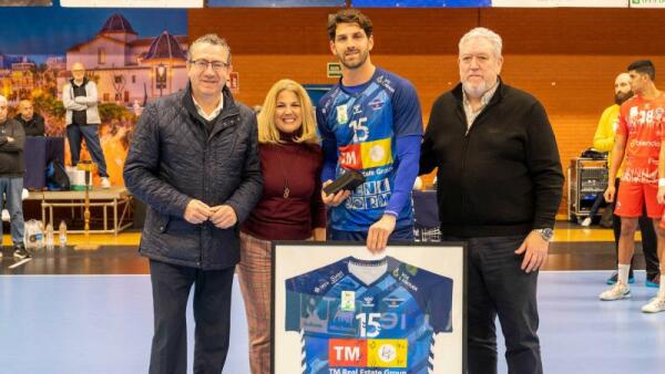 Carlos Grau se retira como capitán y jugador del TM Benidorm 