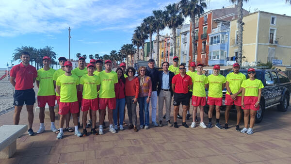 Villajoyosa inicia el servicio de socorrismo de las playas para Semana Santa