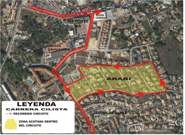 El Ayuntamiento de l&rsquo;Alf&agrave;s informa las calles donde no se puede aparcar este s&aacute;bado