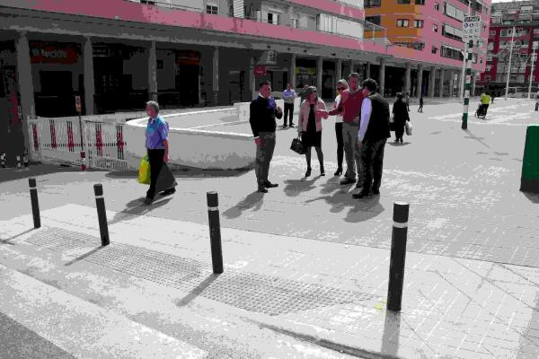 Benidorm elimina barreras arquitect&oacute;nicas y mejora la accesibilidad entre las calles Orxeta y Alfonso Puchades 