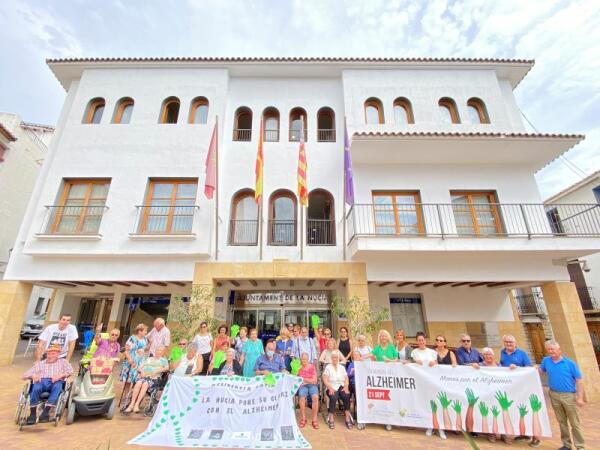 La Nucía se suma a la campaña “Mans per l’Alzheimer”