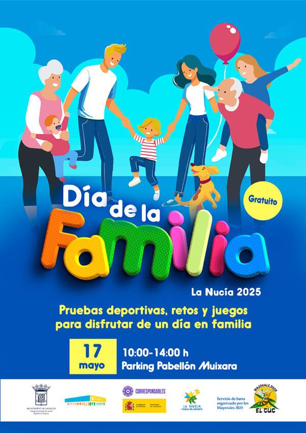 Mañana La Nucía el “VII Día de la Familia” con juegos tradicionales