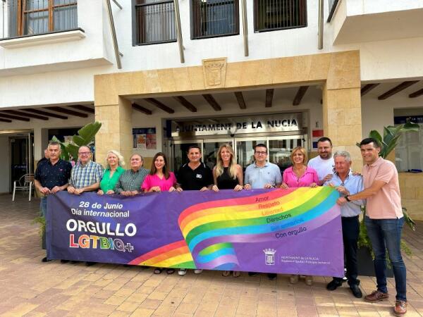 La Nucía da visibilidad al “Día del Internacional del Orgullo LGTBIQA+”  y educa en Igualdad