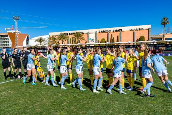 España gana 0-3 a Suecia en el Torneo Internacional Fútbol sub19 femenino