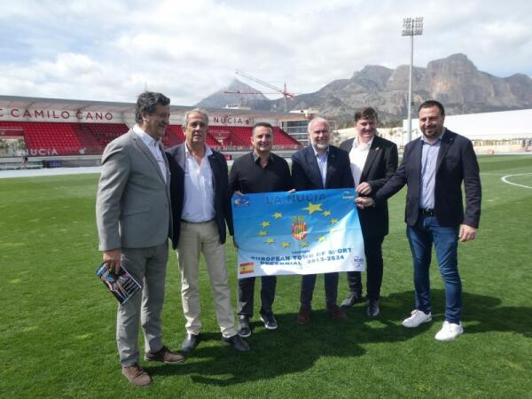 La Nucía nombrada de nuevo “Villa Europea del Deporte”