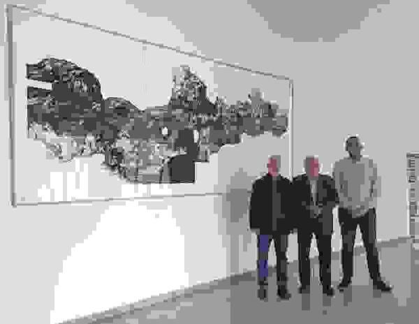 Pepe Azor&iacute;n dona al municipio de Altea su obra &ldquo;Arrel VI&rdquo;