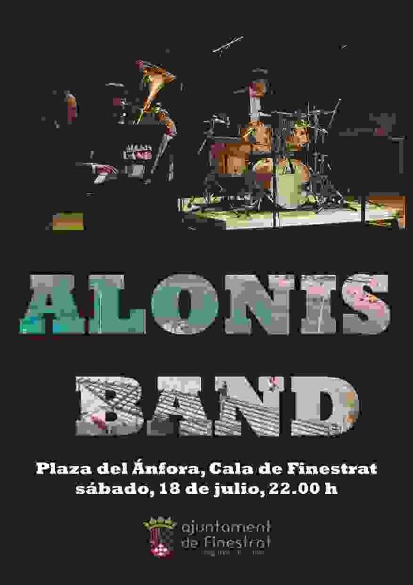 Hoy empiezan los eventos culturales de verano en Finestrat con el concierto de jazz de &ldquo;ALONIS BAND&rdquo;. 