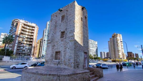 Benidorm solicita a la Diputación de Alicante una subvención para restaurar la Torre de Morales 