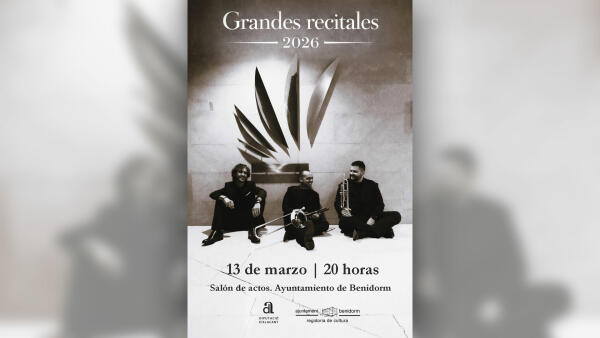 Benidorm recibe este viernes a &lsquo;Kaleidos Tr&iacute;o&rsquo; en un nuevo concierto del ciclo Grandes Recitales 