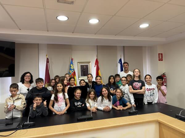 El &ldquo;Pleno Escolar Municipal&rdquo; fue dirigido por la alcaldesa Eva Gamero 