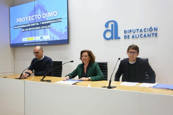 La Diputación tramitará 2,7 millones de la UE para facilitar el acceso de los vecinos a las gestiones municipales  