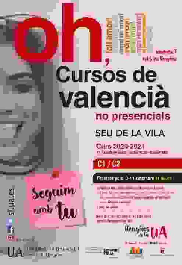El Servicio de Lenguas de la UA oferta cursos de C1 y C2 valenciano en la Sede Universitaria de la Vila