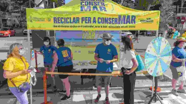 Benidorm se suma a la campaña «Reciclar para ConserMar»