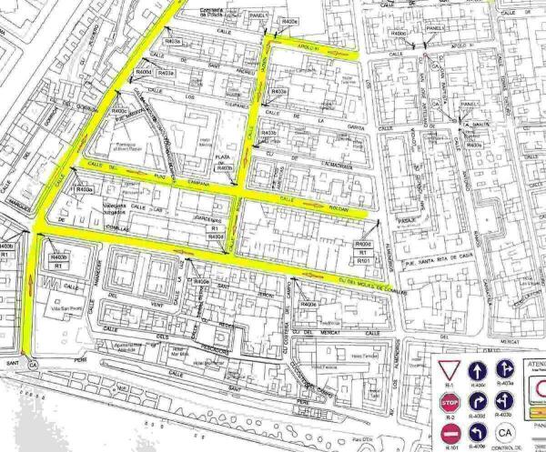 Benidorm &middot; Movilidad invertir&aacute; de forma definitiva la direcci&oacute;n de la calle Maravall para dar una salida al tr&aacute;fico del centro de Benidorm 