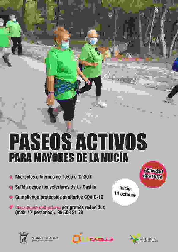Contin&uacute;an los &ldquo;Paseos Activos&rdquo; de Tercera Edad 