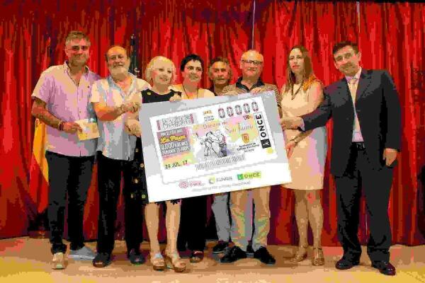 El cup&oacute;n de la ONCE promociona les Danses de Sant Jaume de Callosa d'en Sarri&agrave;
