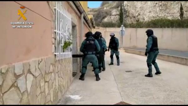 La Guardia Civil desmantela un clan familiar dedicado al tráfico de drogas en Villena y Petrer