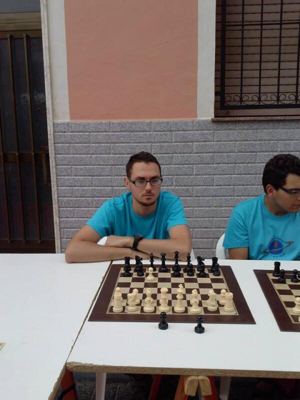 Quinta jornada del Interclubs de ajedrez.