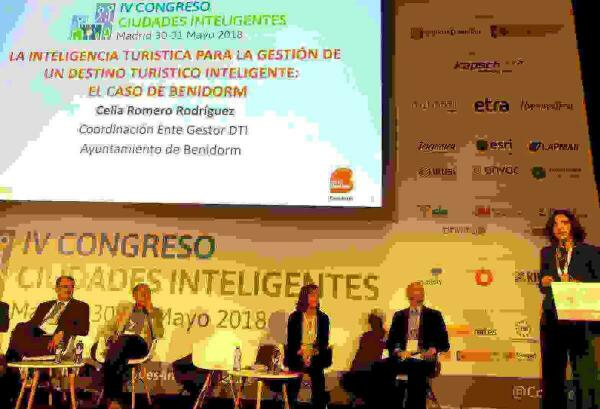Benidorm expone su tr&aacute;nsito hacia el DTI en el IV Congreso de Ciudades Inteligentes